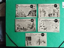 Frühe  Bundeswehr  Set von 5  Scherz - Postkarten !