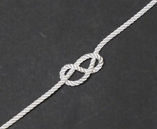 35 Meter 5 mm weisses POLYESTER-SEIL 3-fach gedreht