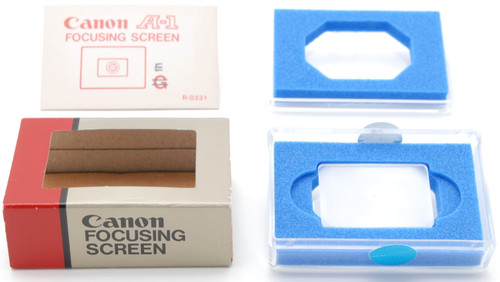 Canon focusing screen - canon, a-1
