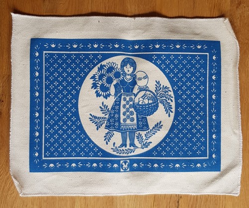 Ddr stoffdeckchen untersetzer - stoffdeckchen,