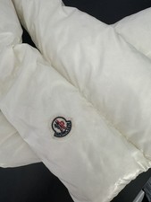 Moncler Daunen Schal * Neu  creme wunderschön