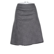 Celina, Rock, Größe: 42, Grau/Mehrfarbig, Baumwolle/Polyester/Wolle, Tweed -3ZU