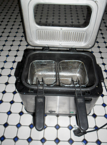 öl friteuse 2000w - Öl-friteuse,