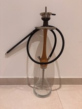 Wookah Shisha, Eiche , Holz, Glas Bowl, Original, Wie Neu Mit Zubehör