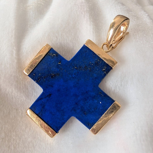 Vintage kreuz anhänger - kreuz,