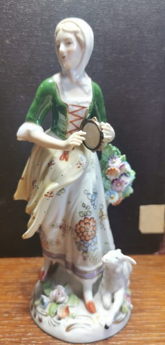 Sitzendorf porzellan figur - sitzendorf,