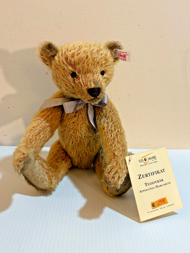 Steiff mohair teddy bear - teddy,