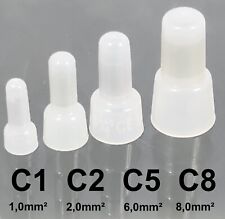 Kabelendkappen Preshülsen Kabelverbinder Quetschverbinder 0,5 1,5 3,0 6,0 8,0mm²