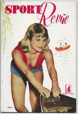 SPORT REVUE - APRIL 1958  --