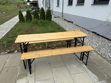 Bierzeltgarnitur Festzeltgarnitur Biertischgarnitur Bierbank