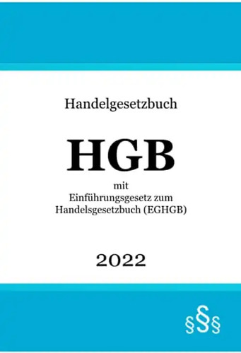 Handelsgesetzbuch hgb 2022 - handelsgesetzbuch,