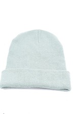 TCHIBO Strickmütze Damen Mütze Gr. DE 56 türkis schlichter Stil