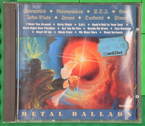 Various metal ballads - various,