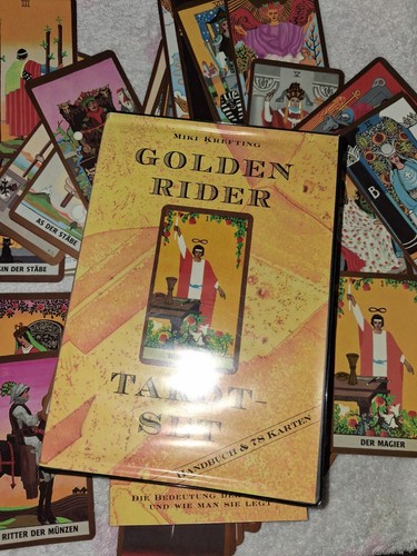 Golden rider tarot - golden,