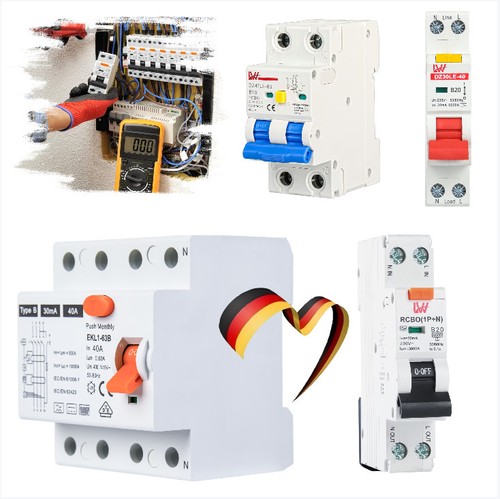 Rcbo schutzschalter - rcbo, fi-schutzschalter