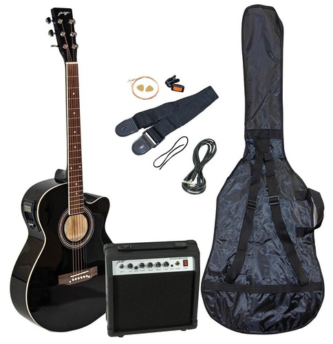 Akustikgitarren set jb302a - akustikgitarren-set;,