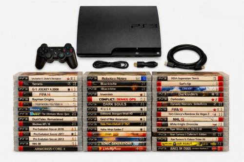 Sony playstation ps3 slim - 3,
