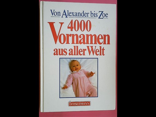 4000 vornamen aus aller - 4000, welt