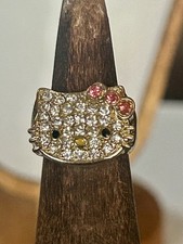 Clear And Pink Rhinestone