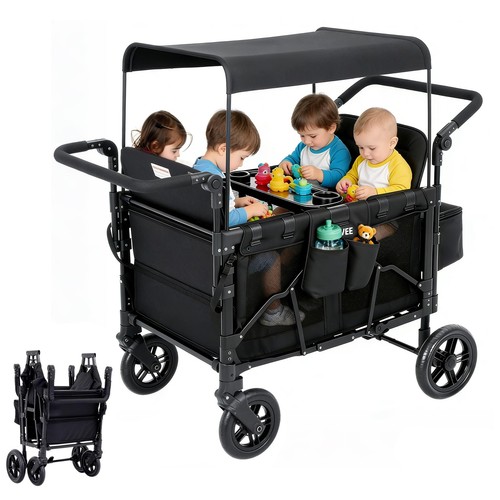 Bollerwagen faltbar mit dach - faltbar,