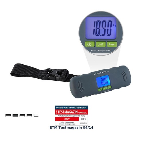 Pearl digitale kofferwaage mit - pearl,