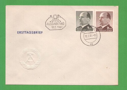 Fdc ddr 1965 ersttagsbrief - ddr,