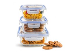 3x Frischhaltedosen 1x1L