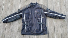 REUSCH Motorrad Jacke XXL Winter TX-II Cordura Leder Textil Protektoren TOP