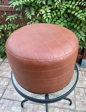 Vintage Hocker Sitzkissen Pouf