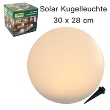 Led solar kugelleuchte warm - solar,
