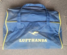 Lufthansa Weekender Tasche Sammlerstück 80ger Retro Vintage Hand Bag Traveler