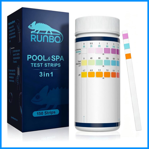 Pool teststreifen - 3-in-1, pool-teststreifen
