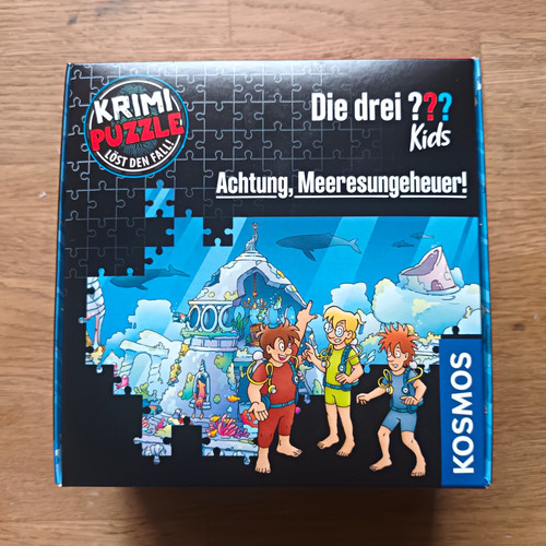 Kosmos krimi puzzle die drei - kosmos,