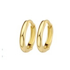 Creolen 9,7 mm - Gelbgold 585