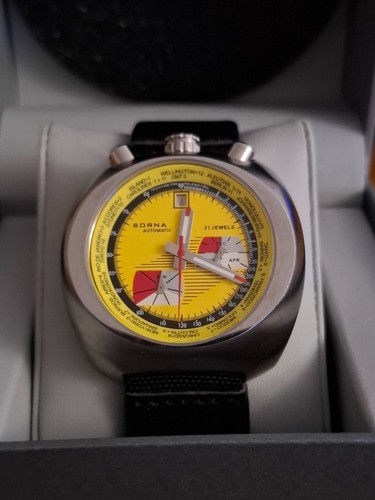 Sorna automatic world time - time, uhr