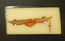 DDR IS Interimsspange der Interflug mit Miniatur