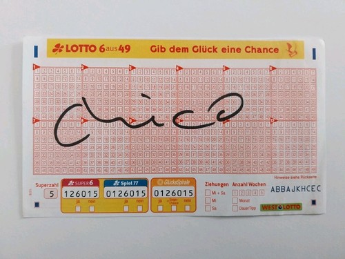 Chico autogramm signiert - chico,