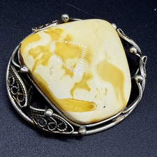 Antike weiß gelbe Bernstein