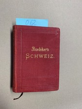 Baedeker  Schweiz 1889