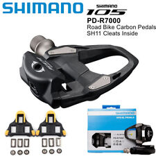 Shimano 105 PD-R7000 Pedale Kohlenstoff Rennrad Klickpedale mit SH11 Plattform