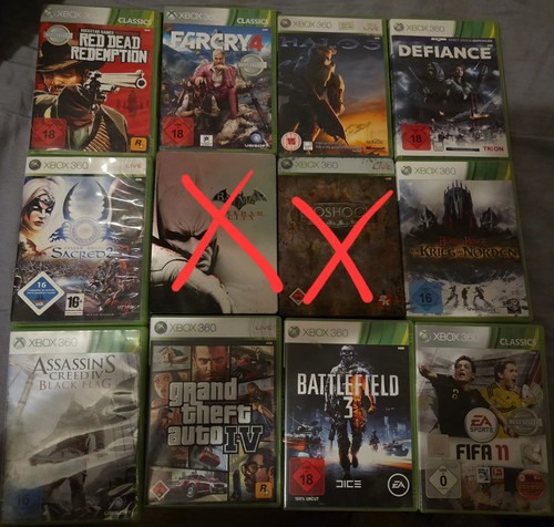 Xbox 360 spielesammlung 11 - 360,