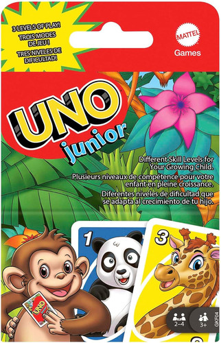 Mattel games uno junior - mattel, junior,