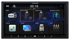 Alpine iLX-W690D Doppel-DIN MP3-Autoradio Touchscreen DAB Bluetooth USB iPod Car
