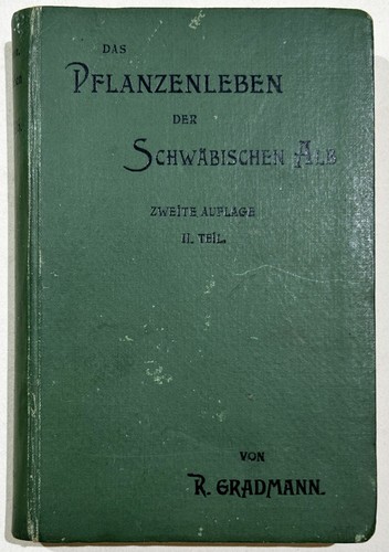 Botanik schwaben gradmann - /,