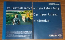 Seltene Werbung ALLIANZ