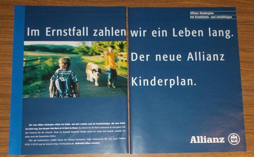 Seltene werbung allianz - seltene,