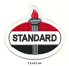 STANDARD OIL Aufnäher Patch Auto Motorrad Motoröl Motorenöl Vintage Racing USA