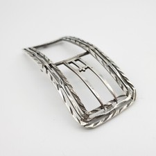 ANTIKE Silber Gürtelschnalle