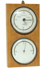Altes Fischer Holz Barometer