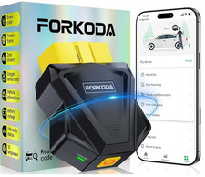 Diagnosegerät FORKODA OBD2 – Bluetooth-Autocode-Lesegerät 5.4